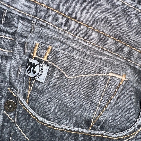 Buckle Sardinia Bootcut Gray Jeans Women Size 30x34 - Picture 6 of 14